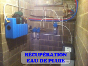 Récupération eau de pluie